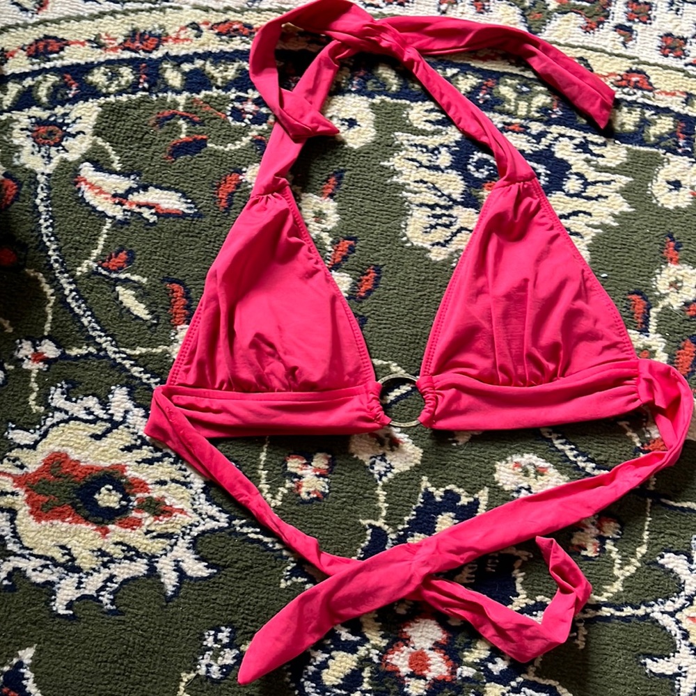 Rosy bikini top